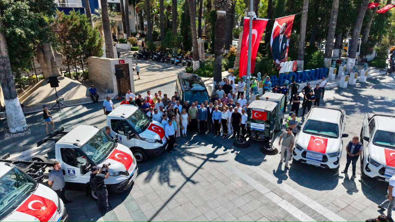 Bodrum Belediyesi Filosunu Güçlendiriyor: 2026’da 15, Son İki Yılda Toplam 48 Yeni Araç Envantere Katıldı 3